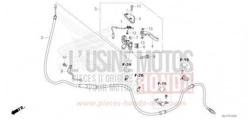 PARKING BRAKE LEVER NT1100DP de 2023